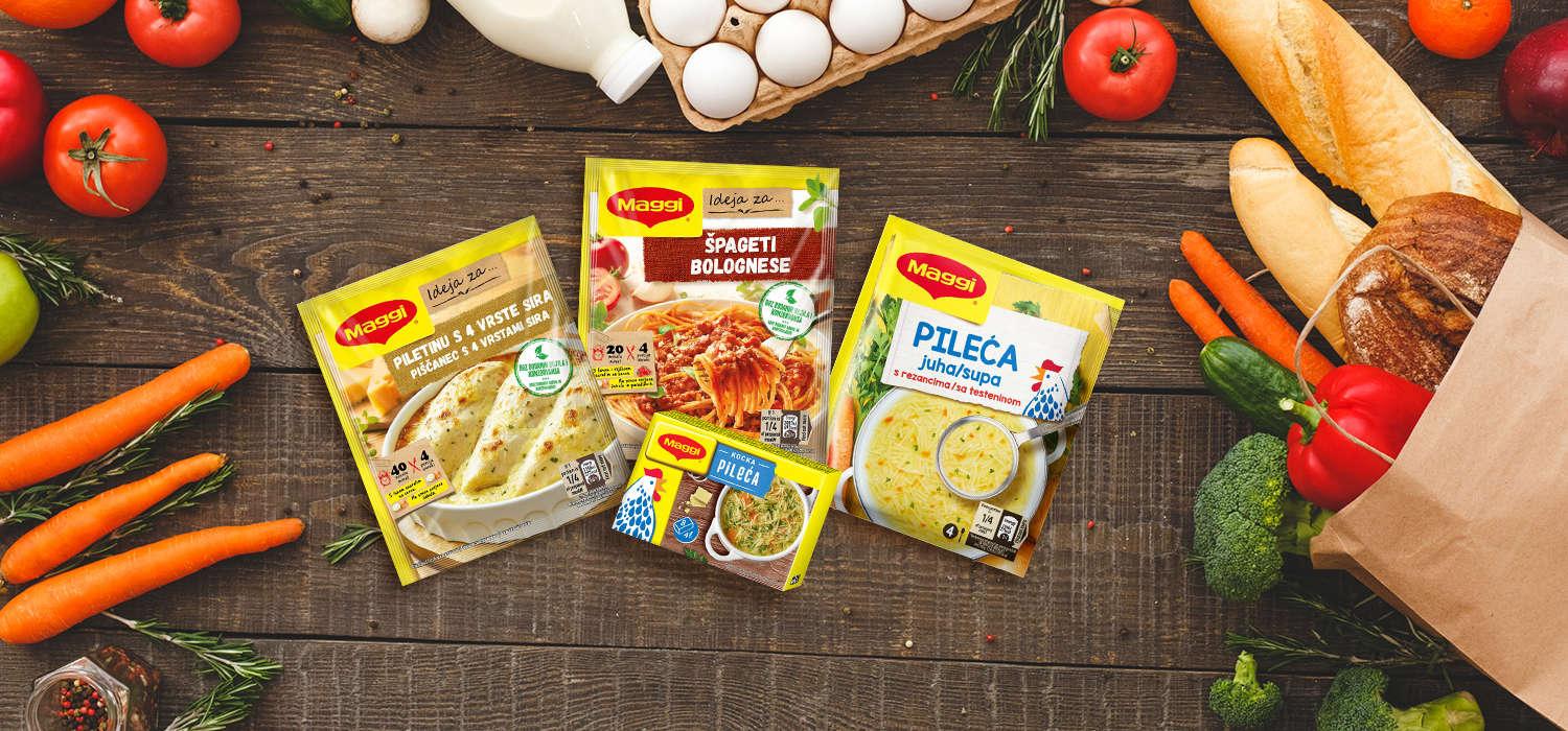 Откријте ја разновидната палета на производи на MAGGI Makedonija