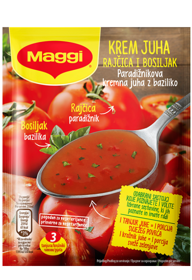 Maggi Супа од домати со босилек